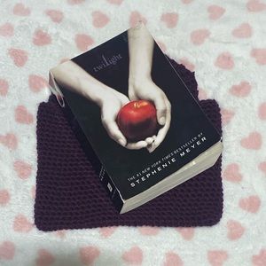 Deep violet envelope book cover